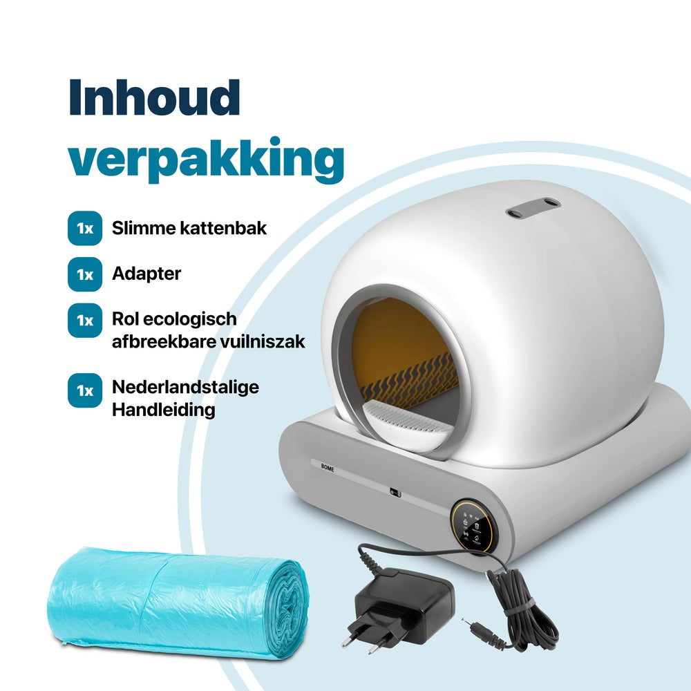 Automatische Kattenbak inhoud