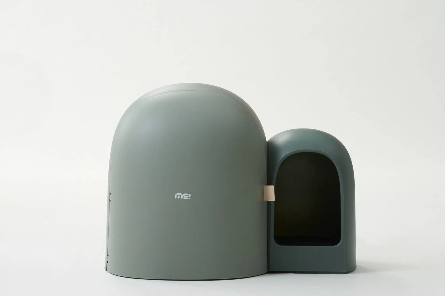 Design Kattenbak met schepje - Lek en geurvrij - Groen
