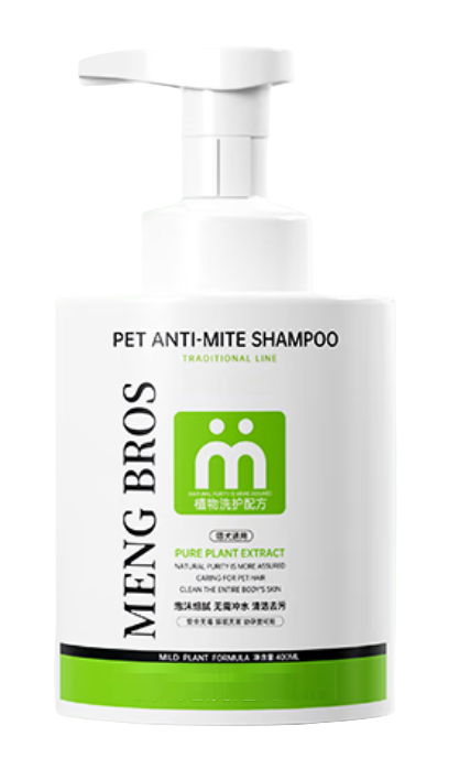 Mousse droogschuim Anti-mijt Shampoo voor huisdieren