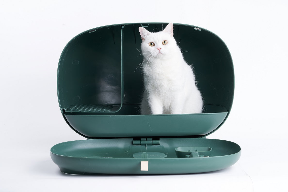 MakeSure kattenbak met lade - Groen - Design Prijs Winnaar!