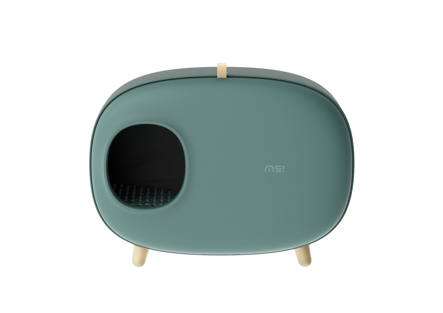 MakeSure kattenbak met lade - Groen - Design Prijs Winnaar!