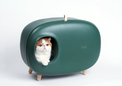 MakeSure kattenbak met lade - Groen - Design Prijs Winnaar!