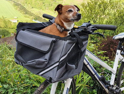 Henry Wag Fietstas hond Fietsmand voor huisdieren