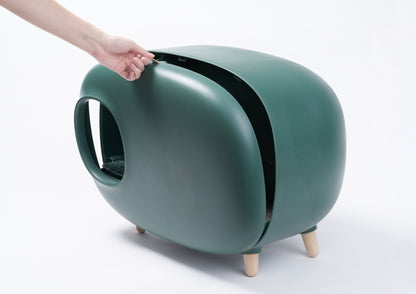 MakeSure kattenbak met lade - Groen - Design Prijs Winnaar!