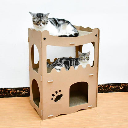 Kattenhuis - duurzaam speelhuis voor katten