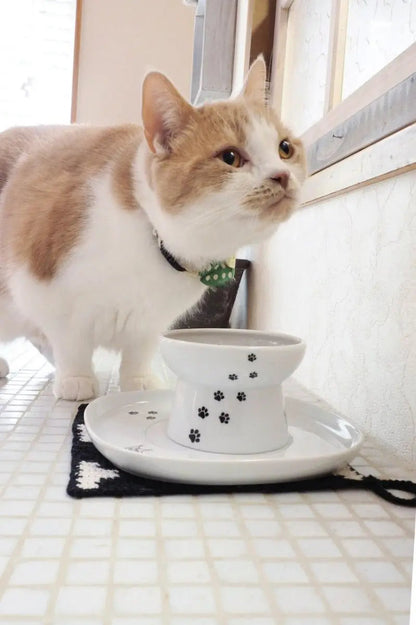 Voerbak dienblad - Schotel voor voer of drinkbak katten