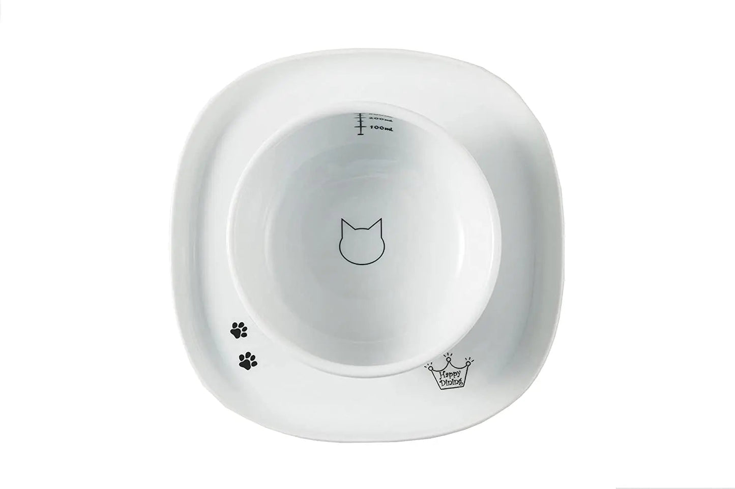 Voerbak dienblad - Schotel voor voer of drinkbak katten