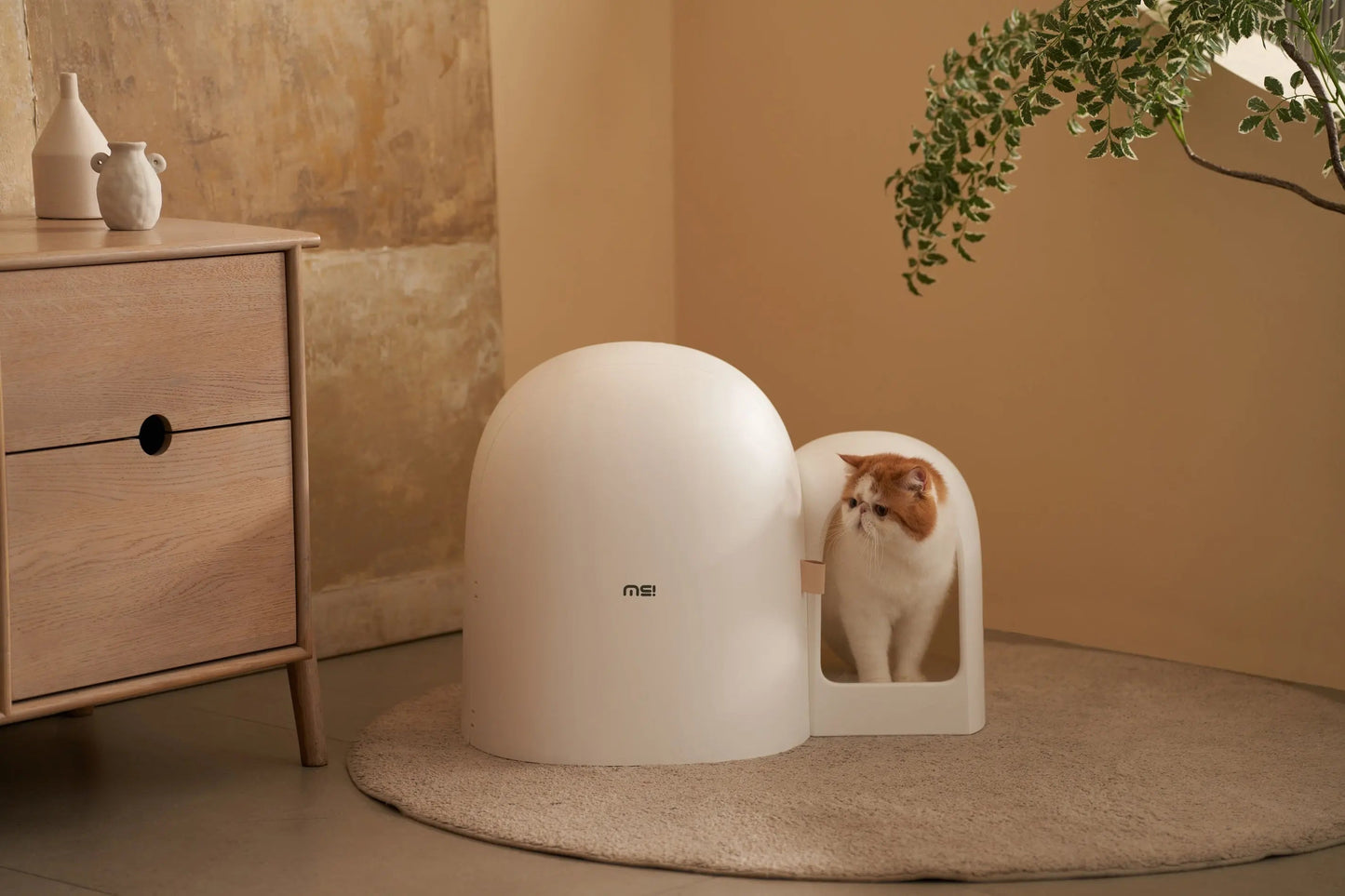 Design Kattenbak met schepje - Lekvrij en geurvrij