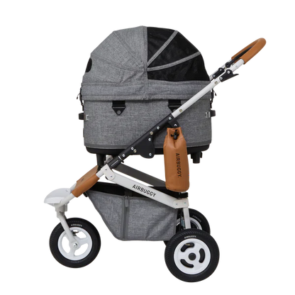 AirBuggy DOME 3 Large Earth Grey - Luxe hondenbuggy