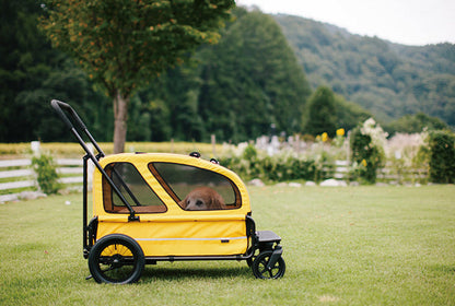 AirBuggy Carriage Set Seed Beige - Luxe Hondenbuggy tot 55kg