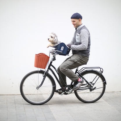 Brook & Breeze Canine Copilot Blue Honden fietszitje