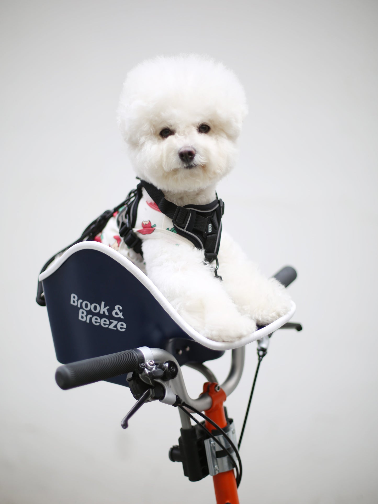 Brook & Breeze Canine Copilot Blue Honden fietszitje