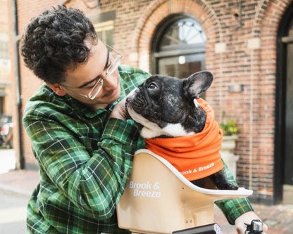 B&B Canine Copilot Crème Beige - Fietszitje voor huisdieren