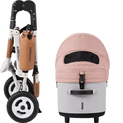 AirBuggy DOME 3 Large – Salmon Berry - Luxe wandelwagen