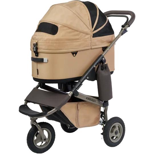 AirBuggy Dome 3 Premier Set Regular Seed Beige Luxe hondenbuggy