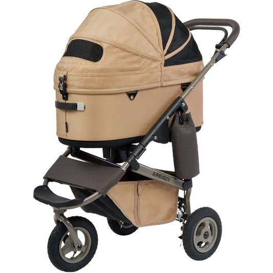 AirBuggy DOME 3 Premier Set Large Seed Beige Luxe hondenbuggy