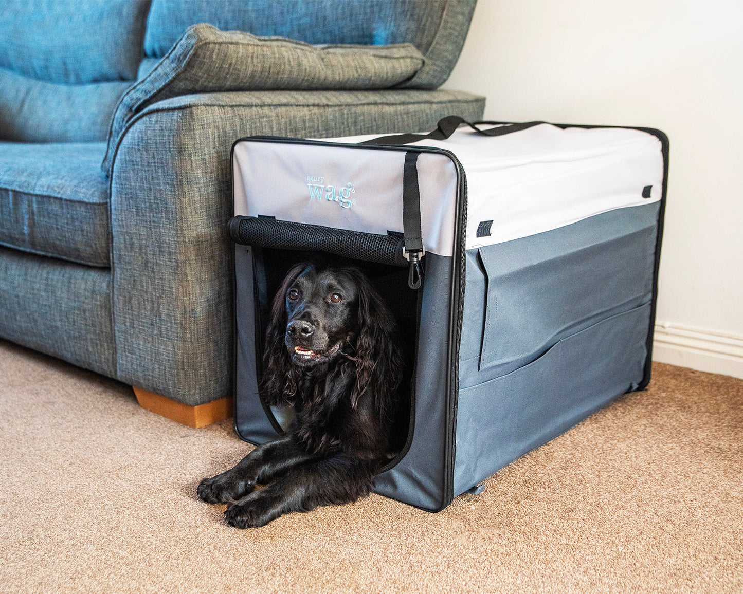 Henry Wag Opvouwbare Bench Hond - Reisbench L