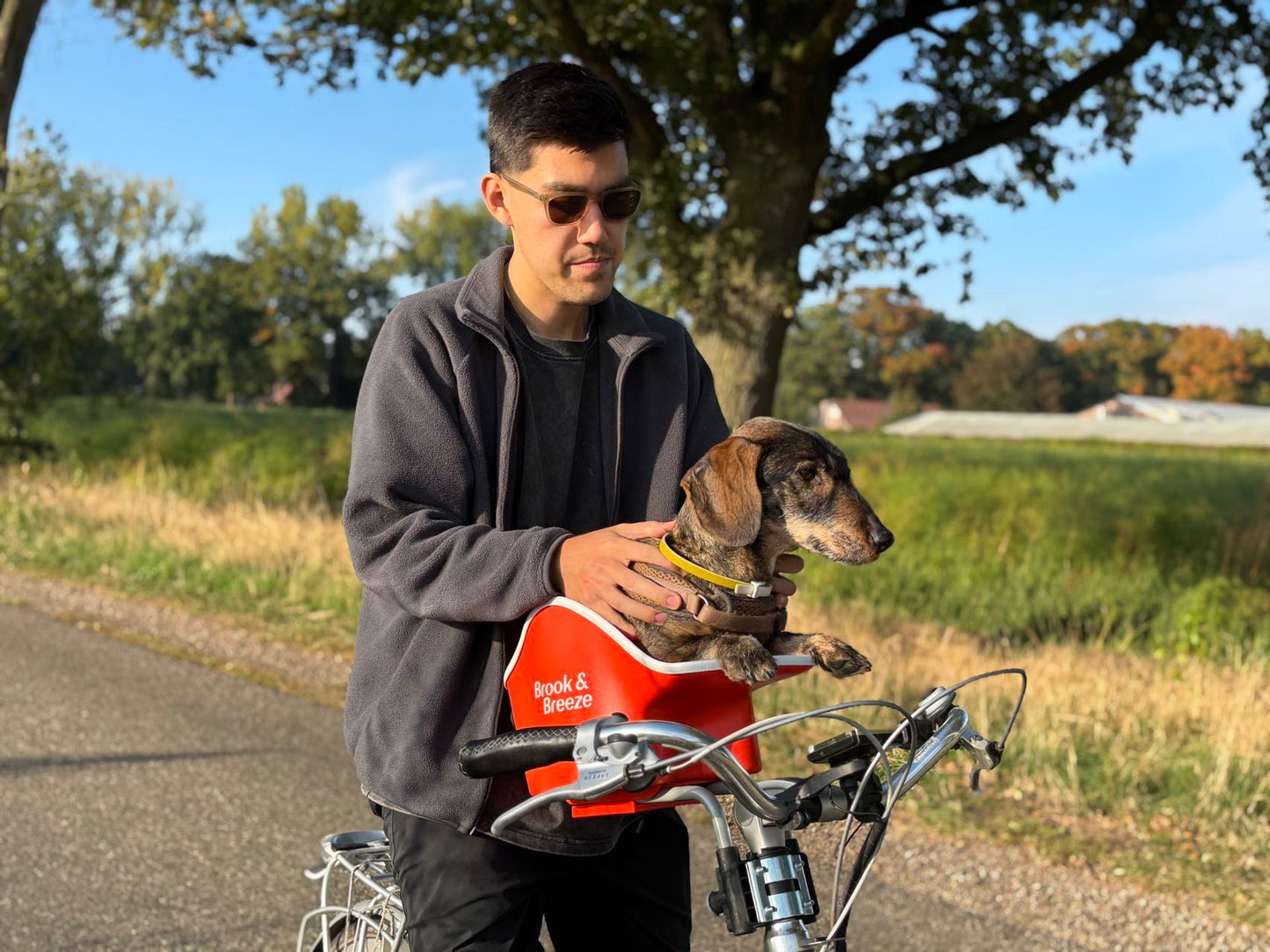 Brook & Breeze Canine Copilot - fietsstoeltje voor hond of kat