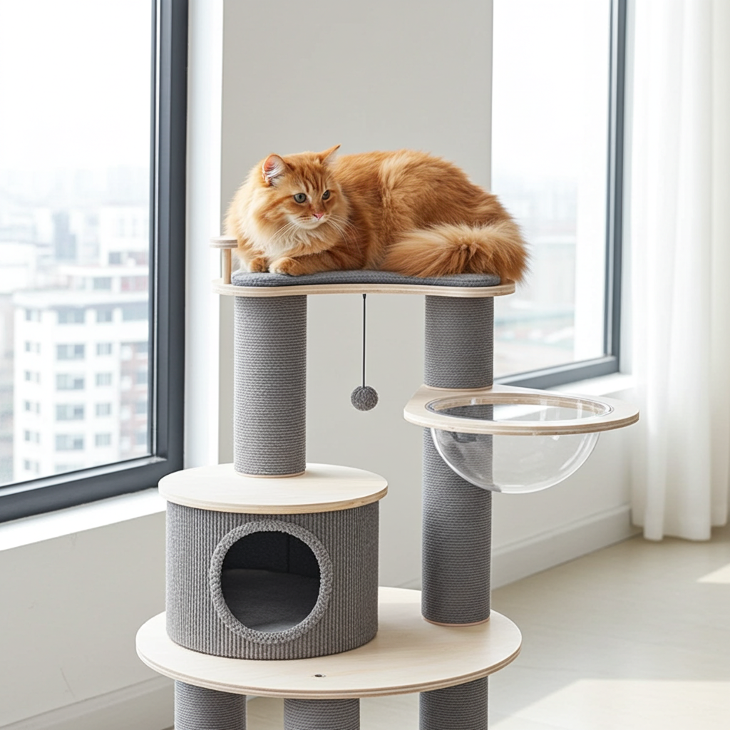 Luxe Krabpaal - Kattenboom - Katten krabmeubel