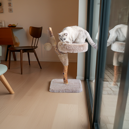 LUNA krabpaal kat – Stabiele klimpaal voor katten