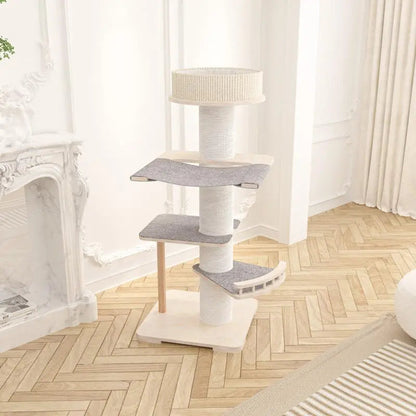 Honeypotcat Kattenboom - krabpaal met kattenmand
