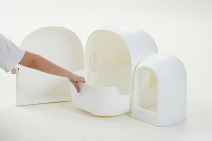 Design Kattenbak met schepje - Lekvrij en geurvrij