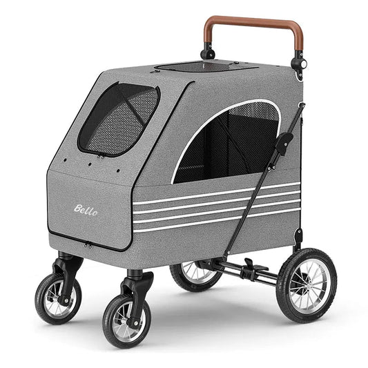 BELLO hondenbuggy Luxe wandelwagen voor honden