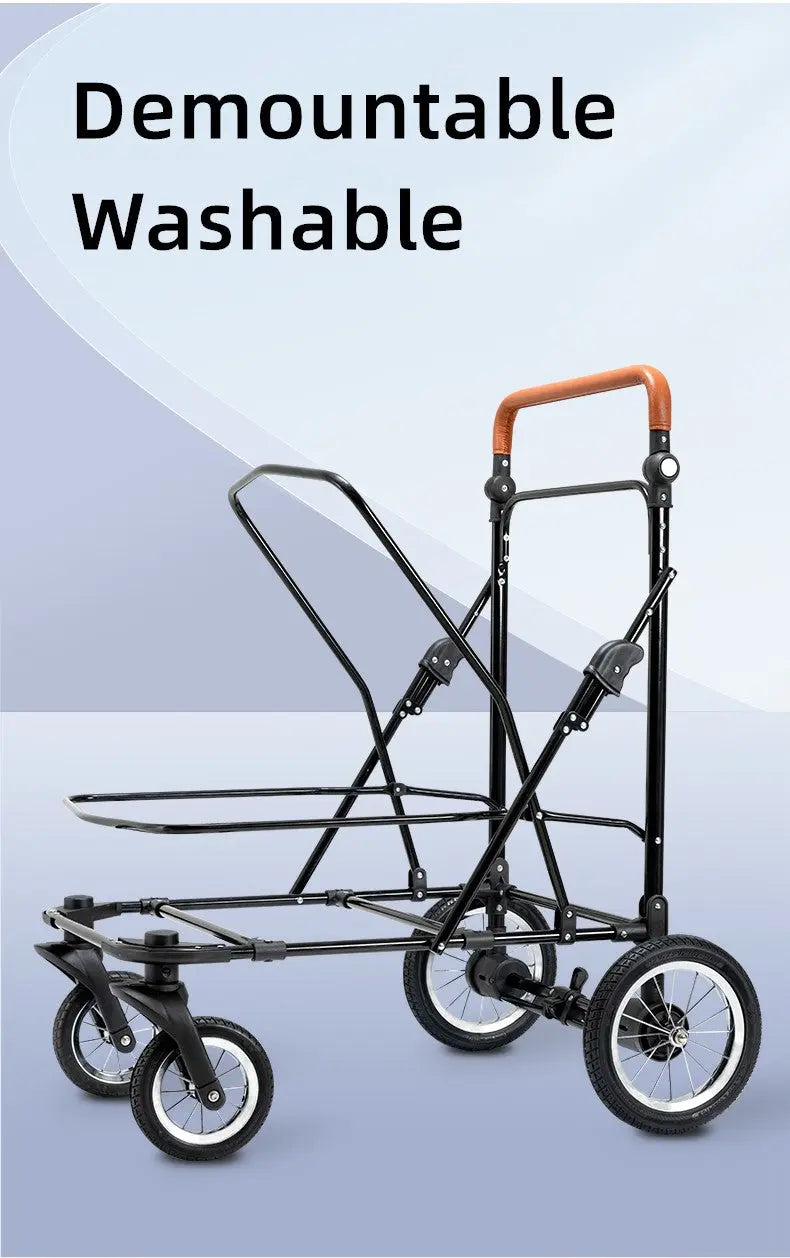 BELLO hondenbuggy Luxe wandelwagen voor honden