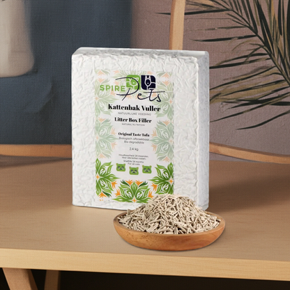 Tofu kattenbakvulling Matcha – Doorspoelbaar (€0.90 per liter)