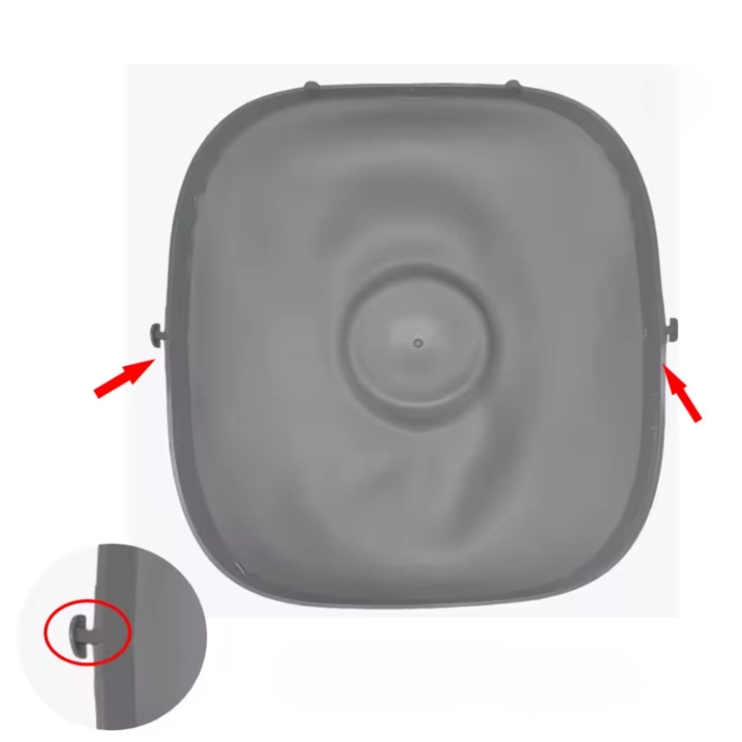 Mat voor zelfreinigende kattenbak - Kliksysteem V2