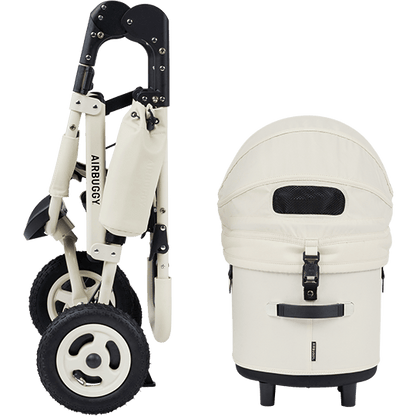 AirBuggy Dome 3 Premier Set Regular Ivory White - Luxe wandelwagen