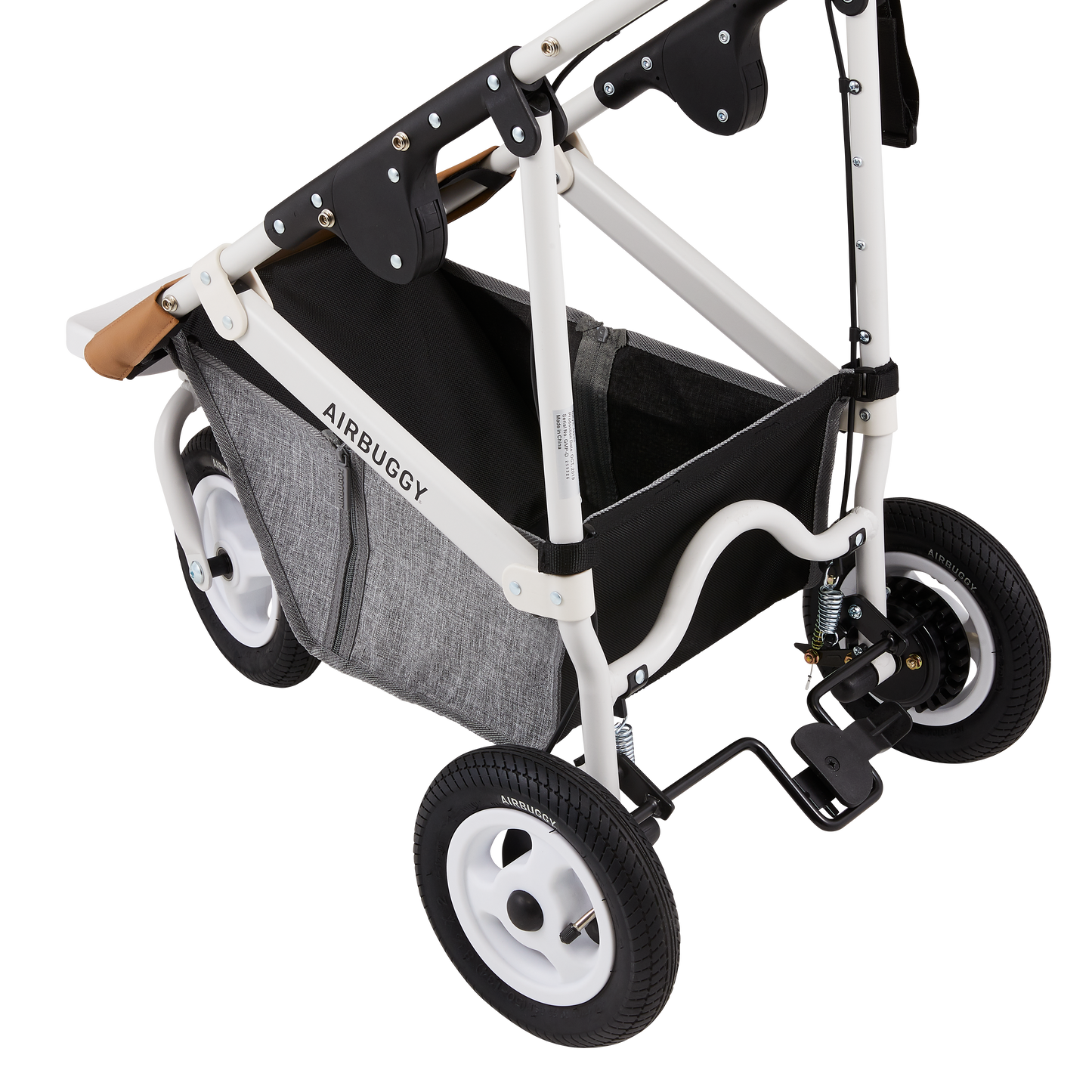 AirBuggy DOME 3 Large Earth Grey - Luxe hondenbuggy