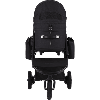AirBuggy Dome 3 Large Earth Black - Luxe huisdieren wandelwagen