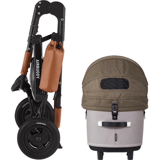 AirBuggy DOME 3 Regular Set – Cacao - Hondenbuggy