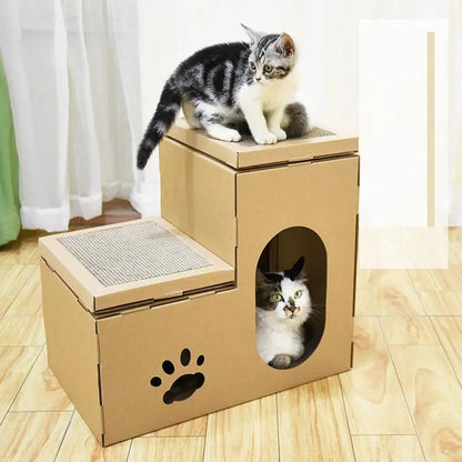 Kattenhuis speelhuis voor poezen en katten