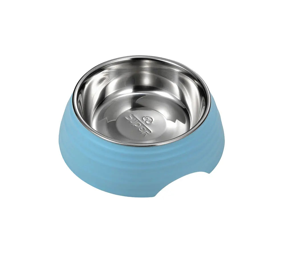 Voerbak hond - uitneembare RVS bak - maat M