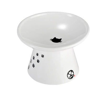 Luxe Verhoogde Kattenvoerbak - Ergonomisch & Porselein