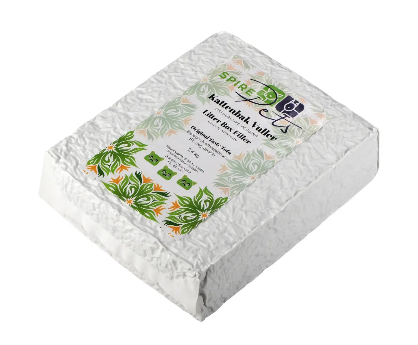 Tofu kattenbakvulling Matcha – Doorspoelbaar (€0.90 per liter)